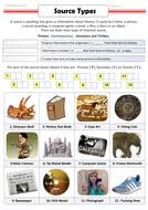 Materials that were created at the time the event occurred or materials created by those who experienced the event. Primary Secondary Tertiary Sources Teaching Resources