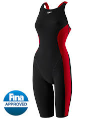 Speedo Womens Powerplus Kneeskin Tech Suit Swimsuit