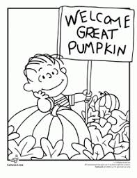 Download and print these charlie brown halloween coloring pages for free. Activities For It S The Great Pumpkin Charlie Brown Lesson Plans Games Recipes Printab Pumpkin Coloring Pages Halloween Coloring Pages Halloween Coloring