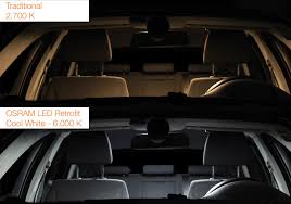 Replacing a single 60 watt light bulb with an led results in a reduction of approximately 160kg of co2 emissions per year. Led Interior Lighting Osram Automotive