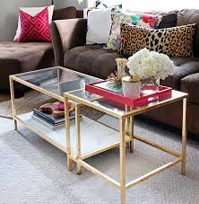 Cup Half Full Splurge Or Save Glass Coffee Tables Coffee Table Decor Ikea Coffee Table