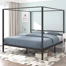 We did not find results for: Buy Yitahome Metal Four Posters Canopy Bed Frame 14 Inch Platform With Built In Headboard Strong Metal Slat Mattress Support No Box Spring Needed Black King Size Online In Vietnam B08lv71wy7