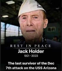 Joseph Norman “Jack” Holder (1921-2023)