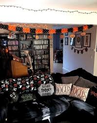 With a candy they will travel from one house to another to get candy. 61 Diy Halloween Home Decor Ideas Halloween Bedroom Decor Halloween Living Room Halloween Bedroom