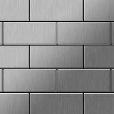 What is the price range for metal tile edging trim? Mosaik Fliese Massiv Metall Edelstahl Geburstet In Grau 1 6mm Stark Alloy Subway S S B 0 58 M2 Profhome Shop