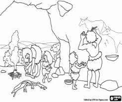 Prehistory Coloring Pages Printable Games Coloring Pages Stone Age Activities Prehistory