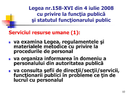 1161 din 20.10.2016 cu privire la aprobarea. Ppt Legea Nr 158 Xvi Din 4 Iulie 2008 Cu Privire La FuncÅ£ia PublicÄƒ Si Statutul FuncÅ£ionarului Public Powerpoint Presentation Id 588390