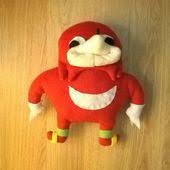 Ugandan Knuckles Plush Toy Handmade Vrchat Sonic Meme De Wey Da Wae Uganda Handmade Mosaic Handmade Toys Handmade Plushies