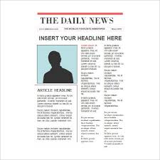 Stay on the forefront of journalism with this modern newspaper template. 6 Newspaper Report Templates Word Pdf Apple Pages Free Premium Templates