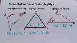 Nilai variansi dari data 3, 4, 5, 5, 6,7 adalah. Menghitung Besar Sudut Pada Segitiga 1 Youtube
