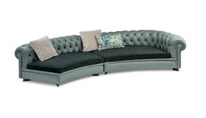 Curved braxten 157 wide symmetrical corner sectional. Chester Line Sectional Sofa Curved By Poltrona Frau Switch Modern