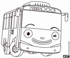 Game susun gambar tayo si bus kecil adalah permainan yang sengaja dirancang untuk melatih gerak kinetik. Resultado De Imagen Para Buses Para Colorear Tayo The Little Bus Coloring Pages For Kids Little Bus