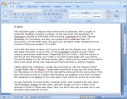Microsoft word is an industry leader in word processing, and installing it on your computer after purchase is easy indeed. Microsoft Office 2007 Download