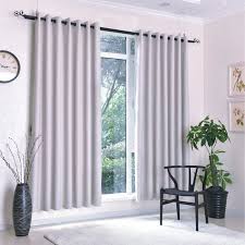 Codes promo, ventes flash, livraison offerte, trouvez le produit de vos rêves à prix réduit ! Double Rideaux Occultant A Åillets Effet Soie 145x250cm Blanc Gris Couleur Unie Rideaux Thermique Isolant Pour Chambre Salon Cdiscount Maison