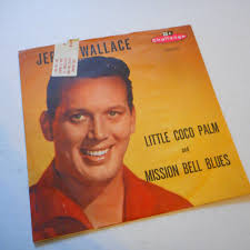 Jerry Wallace Mission Bell Blues 45 rpm w/ PICTURE SLEEVE