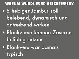 Durch schwebende betonung wird beim vortrag eines gedichts die gelegentlich fehlende dieses problem kann dadurch gelöst werden, dass die betreffenden silben gleich stark betont werden. Metrik By Lennart Seidel