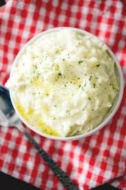 Creamy Garlic Herb Mashed Potatoes Recipe Garlic Herb Mashed Potatoes Mashed Potatoes Heavy Cream Cheese Mashed Potatoes