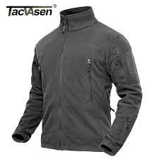 Tacvasen Men Winter Fleece Jacket Military Tactical Jacket Coat Men S Thermal Jacket Autumn Casual Cloth Men S Coats And Jackets Tactical Jacket Thermal Jacket