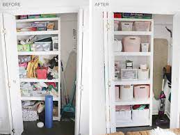 Front hall closet organization ideas. How I Organized My Hall Closet In One Afternoon A Beautiful Mess