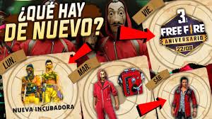 La historia se desarrolla en el ficticio barrio especial de akatsuki en tokio, un lugar donde no hay leyes. Ya Salio Esta Sera La Nueva Agenda Semanal Que Hay De Nuevo Nueva Incubadora Novedades Free Fire Youtube