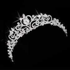 Lujo Boda nupcial Austria cristal Tiara coronas princesa reina ...