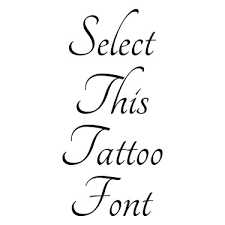Click to find the best 4 free fonts in the cursive tattoo graffiti style. Cursive Tattoo Fonts Generator