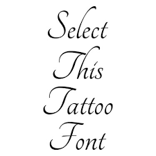 And does the distinction even matter anymore? Cursive Tattoo Fonts Generator