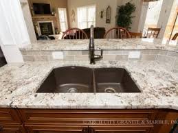 Check spelling or type a new query. Cafe Brown Blanco Silgranit Undermount Sink With White Granite Countertops White Granite Countertops Kitchen Countertops Replacing Kitchen Countertops