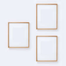 Thin Wood Gallery Frames Bamboo Wood Gallery Frames Gallery Frame Set Gallery Frames