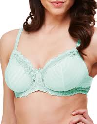 Lunaire Barbados Mesh Underwire Bra Celadon