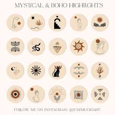 They are perfect for aesthetic apps that may not be easy to find. Mystical Boho Instagram Story Highlights Covers Digital Etsy Story Highlights Instagram Story How To Draw Hands