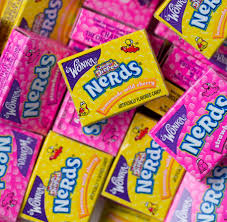 Nerds Treat Size Mini Boxes Crunchy Candy Sweet City Candy Nerds Candy Colourful Snack Candy