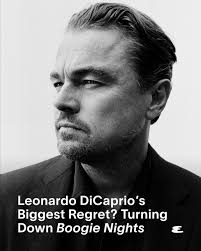 It was a profound movie of my generation," DiCaprio says." When I finally  got to see that movie, I just thought it was a masterpiece."