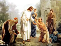 Image result for picture of Jesus helping others