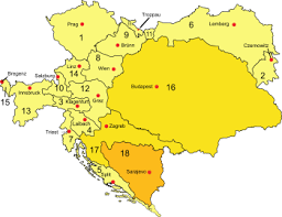 Pentru acest articol am ales o hartă excepțională: Austro Ungaria Wikipedia