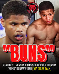 Shakur Stevenson LOST HIS MIND, says Boxing Legend Sugar Ray Robinson was  BUNS in a new video.⁠ ⁠ DO you agree that Ray Robinson was NOT that good.  My thoughts