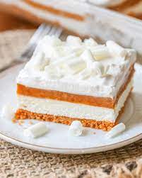 Pumpkin Lasagna Dessert Recipe Video Lil Luna Recipe Pumpkin Lasagna Dessert Pumpkin Recipes Dessert Pumpkin Lasagna