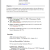 For those with excellent writing skills, these simple resume format for freshers in word file serve as a guideline while others can create a great one by simply filling in relevant details, sans altering the language. 1