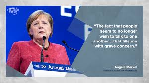 Chancellor angela merkel backs down on stricter easter lockdown restrictions in germany. People Talk Less Now Than During The Cold War Merkel At Davos World Economic Forum