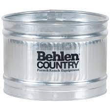 The galvanized metal tubs look good inside or out. Galvanized Round Stock Tanks Behlen Country