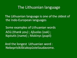 One of my favorite parts of traveling abroad is the opportunity bits and pieces of a foreign language. Welcome To Lithuania The Country Of Rivers Lakes And Rain Ppt Download