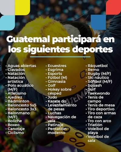 🏅 Guatemala rumbo a Santo Domingo 2026 🇬🇹 Con 480 atletas, nuestro país  enviará la delegación más grande de su historia a los Juegos  Centroamericanos y del Caribe Santo Domingo 2026. Cada