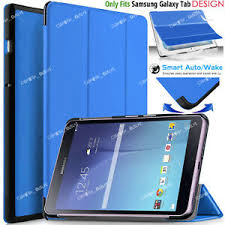 Capa Book Cover Para Galaxy Tab S3 9 7 Original Samsung Leather Magnetic Smart Case Cover For Samsung Galaxy Tab E 9 6 Sm T560 Sm T561 Ebay