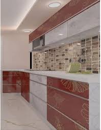 Red White Colourful Modular Kitchen Ciscon Smart Acrylic Laminates Rs 3250 Only Decolam A Create Online Store Cupboard Design Ecommerce Solutions