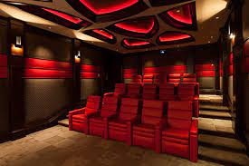 The ferrari world in abu dhabi is the world's largest indoor amusement park themed after ferrari and is. Ferrari Inspired Home Theater Combines Muscle And Style Electronic House