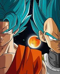 Dragon Ball Super Ssgss Goku Ssgss Vegeta Four Star Dragon Ball Painting Dragon Ball Artwork Anime Dragon Ball
