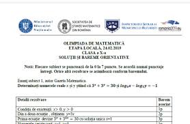 Structura subiectelor pentru fiecare clasă : Olimpiada De Matematica 2019 Bucuresti Clasele 9 12 Etapa Locala Subiecte Si Rezolvari Olm 2019 Liceu Jitaruionelblog Pregatire Bac Si Evaluarea Nationala 2021 La Matematica Si Alte Materii Materiale Lectii Formule Exercitii