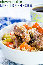 This mongolian beef recipe infuses pungent ingredients (garlic. Slow Cooker Mongolian Beef Stew Recipe Cupcakes Kale Chips