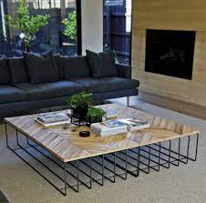 Herrignbone Coffee Table Various Colours