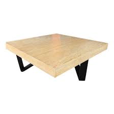Barzilay Cerused Oak Square Coffee Table With Black Legs For Sale Furniture Cerused Oak Coffee Table Square